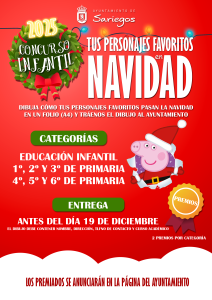 Cartel concurso personajes